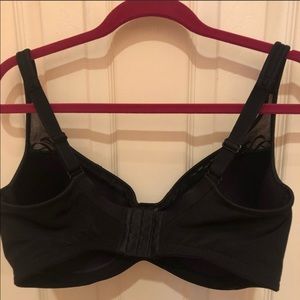 Soma breathe easy black bra 38DDD